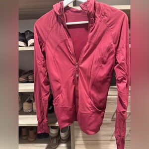 Lululemon Women's Red full zip jacket